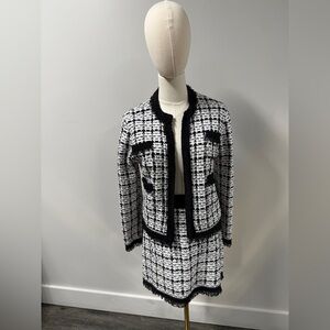 Zara - Black and White Tweed Ensemble